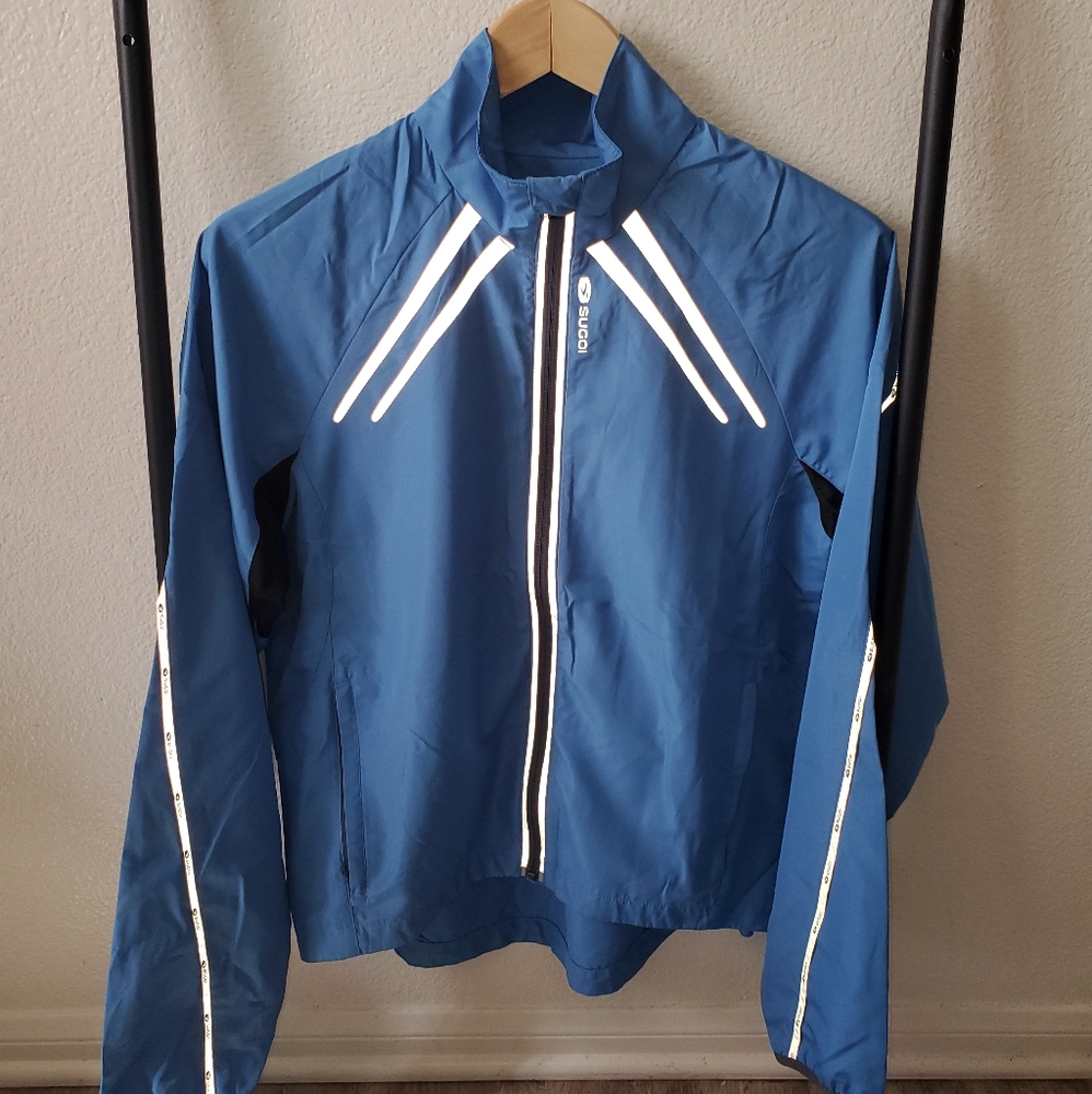 🩸 Women's Sugoi 3M reflective windbreaker jacket